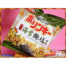 25元賣湖池屋海苔麴塩口味酥脆三角玉米酥(單包報價)