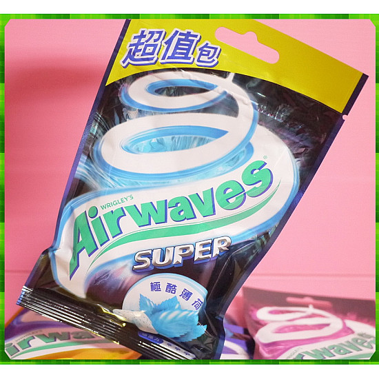 AirWave無糖口香糖(極酷薄荷口味)-加大89元賣包