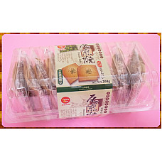 日式瓦片煎餅10包盒裝-素面無印圖海苔口味(台南老店製作)