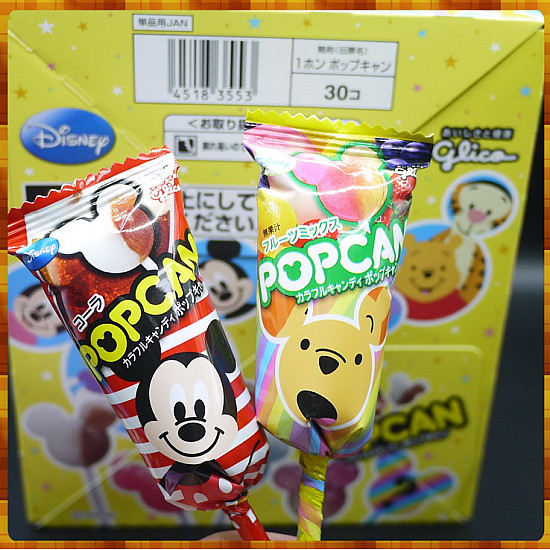 日本原裝進口固力果棒棒糖-POPCAN-Disney主題