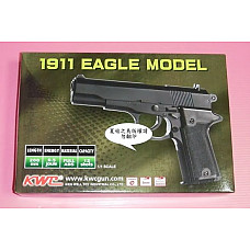 大人的玩具-正台灣製合法超擬真1:1手槍-1911EAGLE-Model(雙鷹黑)